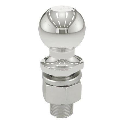 Curt 40055 Stainless Steel Hitch Ball, 2-5/16" Inch Ball, 1-1/4" Inch Shank, 2-5/8" Inch Shank Length, 15,000 Lbs