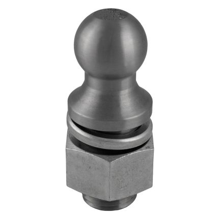 Curt 40088 Raw Hitch Ball, 2-5/16" Inch Ball, 2" Inch Shank Dia, 3-1/2" Inch Shank Length, 30,000lbs