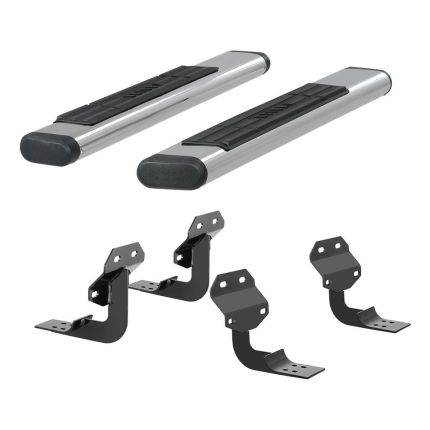 Aries 4444028 6" Oval Nerf/Side Bars Polished Stainless