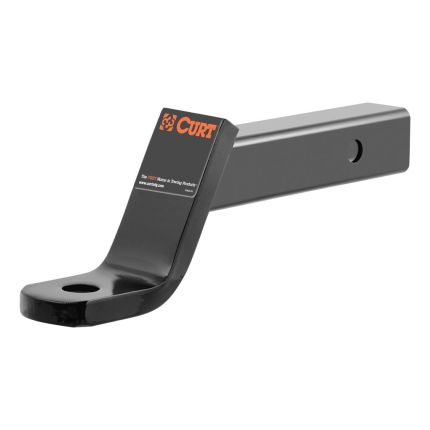 Curt 45060 Ball Mount 4" Inch Drop & 2" Inch Rise 7,500lbs,10-1/4" Fits 2" Inch Hitch Receiver