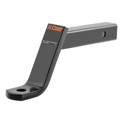 Curt 45080 Ball Mount 6" Inch Drop & 4" Inch Rise 7,500lbs,12-1/4" Fits 2" Inch Hitch Receiver