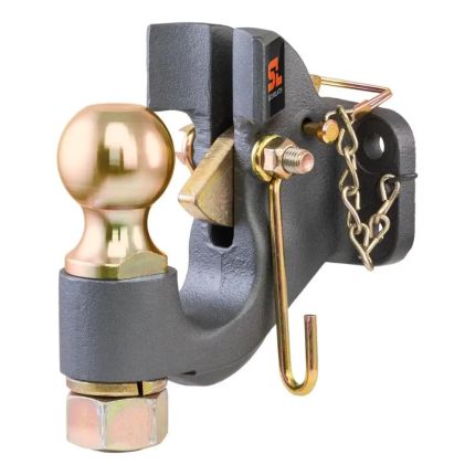 Curt 48410 Secure Latch Ball and Pintle Hitch 2-5/16", 20,000lbs