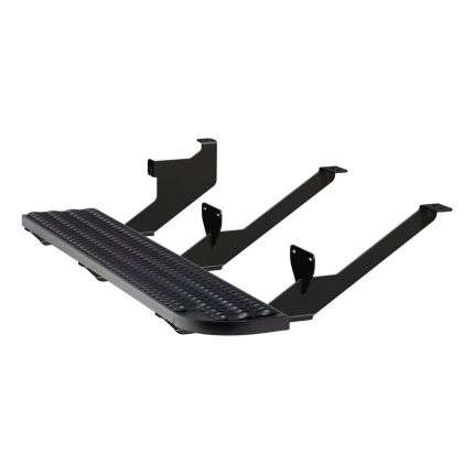 Luverne 495154-401801 Grip Step XL Flat Steel Running Boards 9-1/2" Black Powder Coated