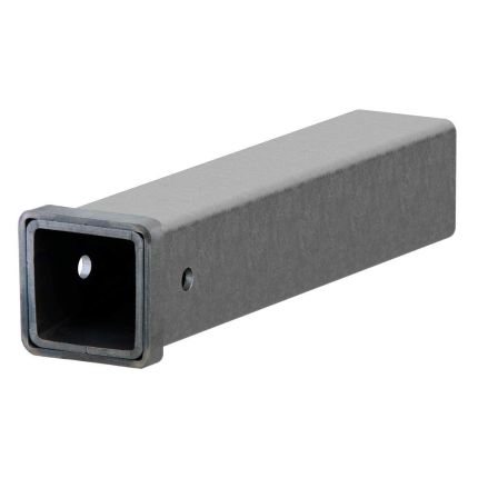 Curt 49518, 18" Raw Steel Receiver Tubing - 3" Receiver, 5/8" Pin Hole