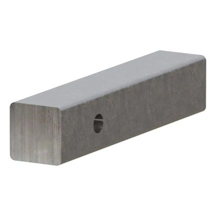 Curt 49529, 2" x 10" Raw Steel Hitch Bar
