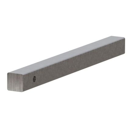 Curt 49536, 2" x 24" Raw Steel Hitch Bar