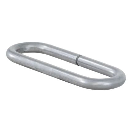 Curt 49950 Raw Steel Weld-On Safety Chain Loop (10,000 lbs. Capacity)