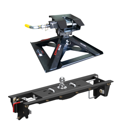 Demco 8550045 Single Point Attachment 5th Wheel Trailer Hitch Gooseneck Adapter, 21K for Ford, 8550045-60685 Kit