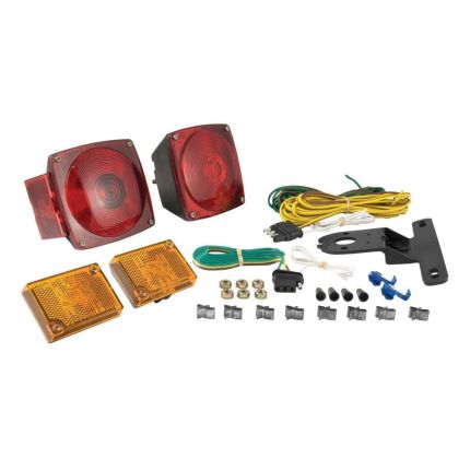 Curt 53540 Trailer Light Kit, for trailers up to 80" wide