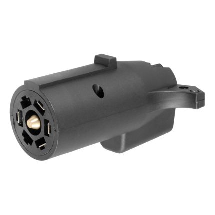 Curt 57250 Electrical Adapter (7-Way RV Blade Vehicle to 5-Way Flat Trailer)