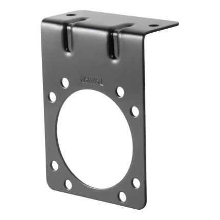 Curt 58290 Connector Mounting Bracket for 7-Way RV Blade (Black)