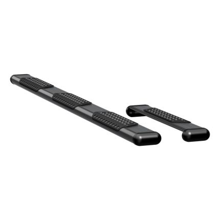 Luverne 584100-570744 O-Mega Black Aluminum Driver and Passenger Side Steps 6" x 36", 100"