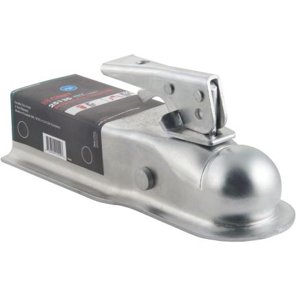 Curt 2" Straight-Tongue Coupler with Posi-Lock 2-1/2" Channel 3,500Lbs