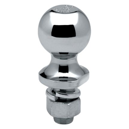 Draw-Tite 63810 Chrome Hitch Ball, 1-7/8" Inch Ball, 3/4" Inch Shank, 1-1/2" Inch Shank Length, 2,000lbs