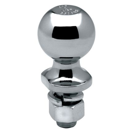 Draw-Tite 63822 Chrome Hitch Ball, 2" Inch Ball, 3/4" Inch Shank, 2-3/8" Inch Shank Length, 3,500lbs