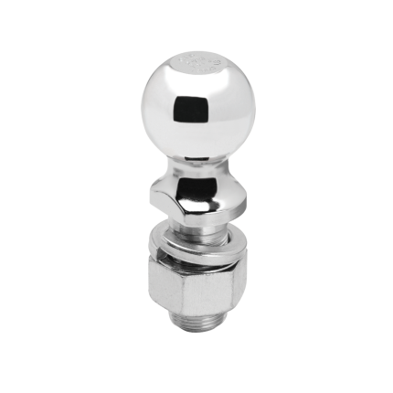 Draw-Tite 63834 Chrome Hitch Ball, 2-5/16" Inch Ball, 1-1/4" Inch Shank Dia, 2-3/4" Inch Shank Length, 12,000lbs
