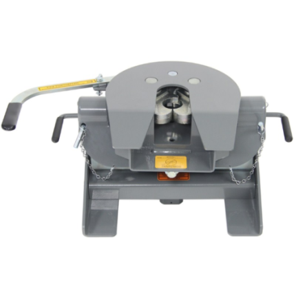 B&W RVK3050 Companion Flatbed Gooseneck-to-5th-Wheel Trailer Hitch Adapter - Dual Jaw - 25,000 Lbs-Bed Rock Version