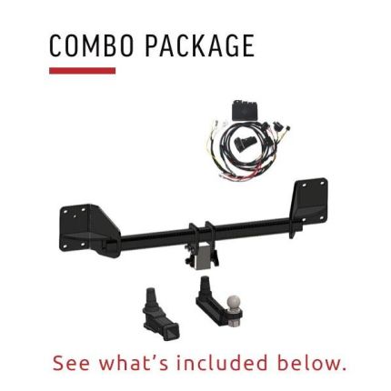 2023 - 2025 BMW X7 Trailer Hitch Receiver, Stealth Hitches SHR31033/SHT25062, 8,000 Lbs, 2" inch Hitch, Rack and Tow Combo