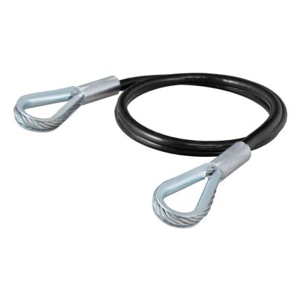 Curt 70007 Replacement 36" x 3/8" Diameter Tow Bar Base Plate Safety Cable (7,500 lbs)