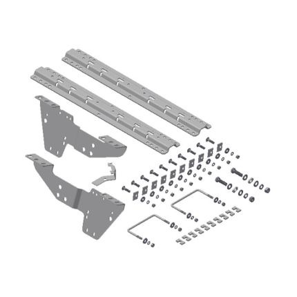 B&W RVK2500 Custom 5th Wheel Installation Kit w/ Base Rails and side Brackets for Chevy/GMC