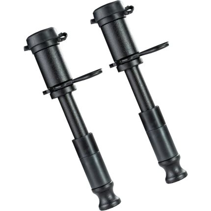 BulletProof BPLP, Black, Two 5/8" Hitch Stainless Steel Locking Pins