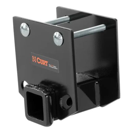 Curt 19100 RV 4x4 Bumper Beam Hitch Fits 2" Hitch Receiver, 3,500 Lbs, RV Hitches