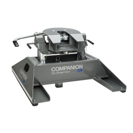 B&W RVK3500 Companion Gooseneck-to-5th-Wheel Trailer Hitch Adapter - Dual Jaw - 20,000 lbs