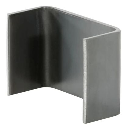 Curt 83072 Raw Steel Weld-On Stake Pocket (3-1/2" x 1-5/8" I.D.)