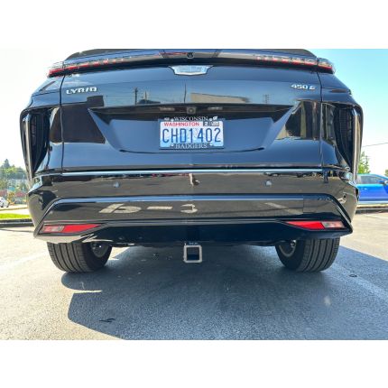 2023 - 2026 Cadillac Lyriq Trailer Hitch Receiver, Stainless Steel, EcoHitch x6046s, 4,000 Lbs, 2" inch Stealth Hitch