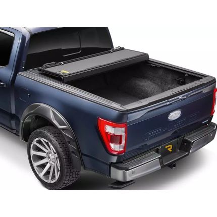 2019-2025 Chevrolet/GMC Silverado/Sierra 1500 6'6" Bed Aluminum Hard Folding Truck Bed Tonneau Cover, Extang, Endure ALX, 80457