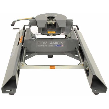B&W RVK3405 Companion Slider Gooseneck-to-5th-Wheel Trailer Hitch Adapter - Dual Jaw - 20,000 lbs