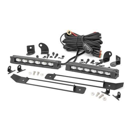 Rough Country® 70783 - RAM 6" LED Bar Grille Kit Black Series
