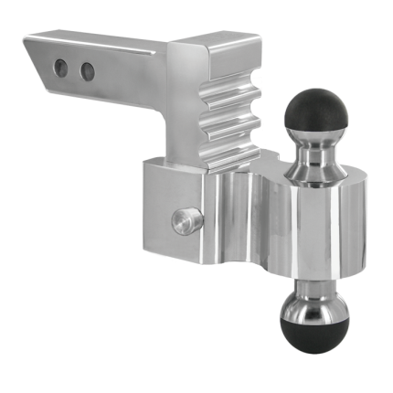 Andersen 3461 Rapid Hitch A3461 Adjustable, Aluminum Ball Mount Kit w/ 2" and 2-5/16" Greaseless Balls - 4" Drop, 4" Rise