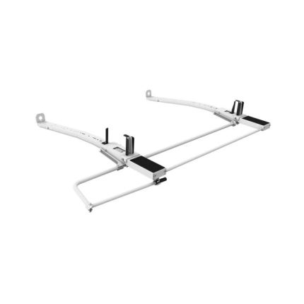 Holman 4THA0D Passenger Side Drop Down Aluminum Ladder Rack Kit Single High Roof