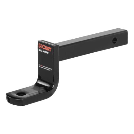 Curt 45016 Ball Mount 3-1/4" Inch Drop & 2-5/8" Inch Rise 3,500lbs, Fits 1-1/4" Inch Hitch Receiver