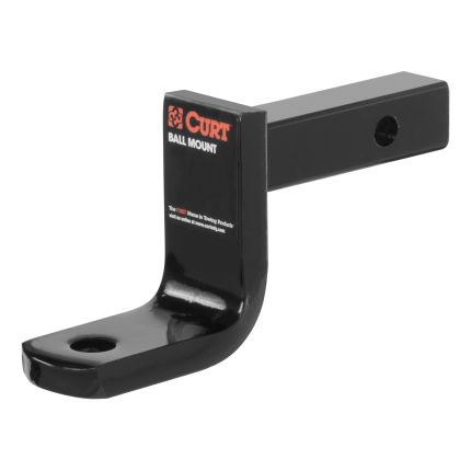 Curt 45017 Ball Mount 3-1/4" Inch Drop & 2-5/8" Inch Rise 3,500lbs, Fits 1-1/4" Inch Hitch Receiver