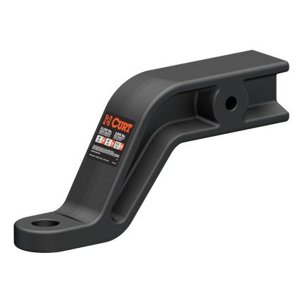 Curt 45431 Industrial Forged Ball Mount 21K lbs 6" Inch Drop & 4" Inch Rise , 3" Inch Hitch Receiver