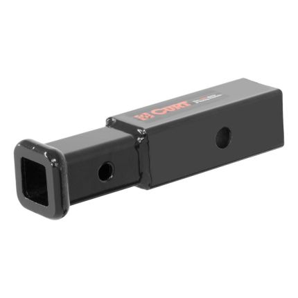 Curt 45770 Hitch Receiver Adapter - 2" to 1-1/4" inch, 4" Length