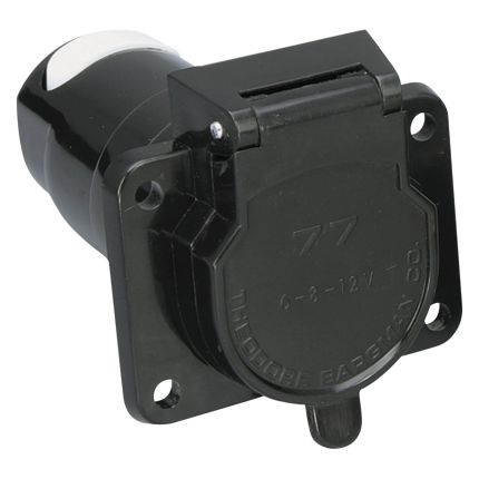Bargman 50-77-001, 7-Way RV Plastic Vehicle End