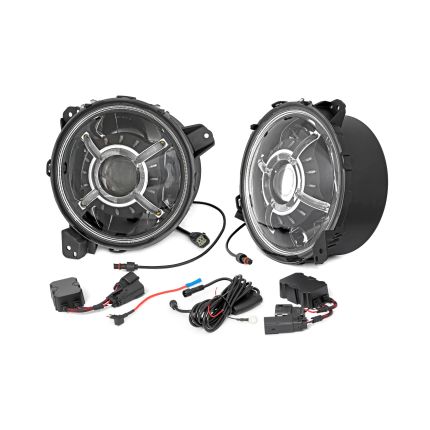 Rough Country® RCH5100 - Jeep 9-inch Projection Headlights