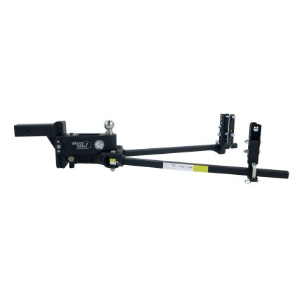 Weigh Safe WSWD6-2-KA True Tow Weight Distribution w/ 4 Point Sway Control & Weight Gauge, w/ Locks, 6" Drop, 2" Shank, 15,000 LBS
