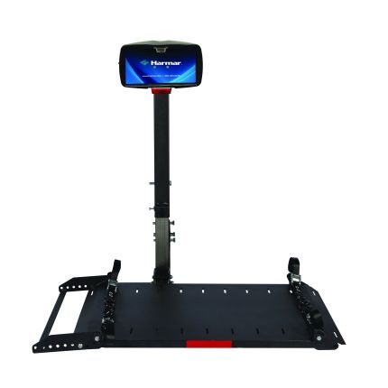 Harmar Al010/050 Micro Outside Lift, 135lbs Capacity, Fits 1-1/4" Inch and 2" Inch Hitch Receiver