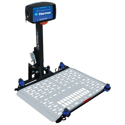 Harmar AL500HD Outside Scooter Lift, 400lbs Capacity, Fits 1-1/4" Inch and 2" Inch Hitch Receiver