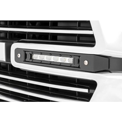 Rough Country® 70784 - RAM 6" LED Bar Grille Kit Chrome Series