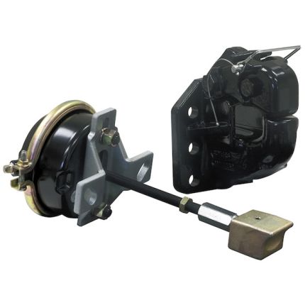Buyers PH50AC 50 Ton Pintle Hitch w/ Air Compensated Chamber And Plunger, 6 Holes, 100,000lbs