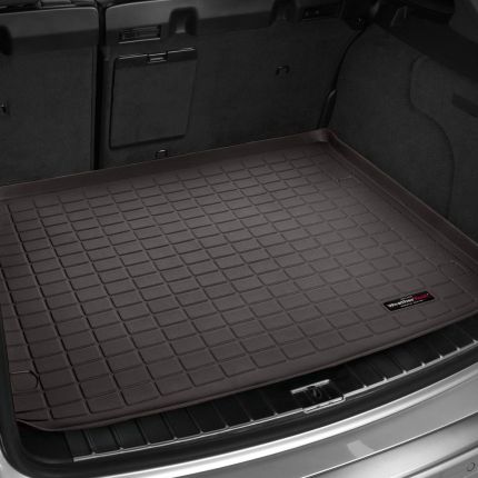 2018-2024 Chevrolet Traverse WeatherTech Cargo/Trunk Auto FloorLiners, Cocoa, Behind 2nd Row Seating, 431062
