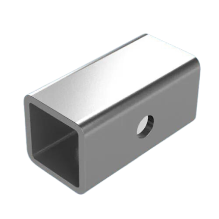 Andersen Hitches A3800 Aluminum Receiver Reducer Sleeve, 2-1/2" to 2" Hitch