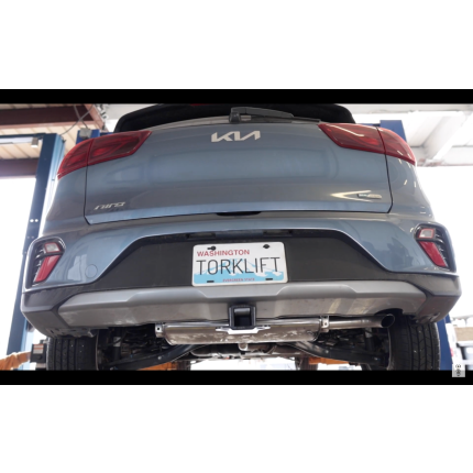 2020 - 2023 Kia Niro Trailer Hitch Receiver Stainless Steel EcoHitch x7460s 2,000 Lbs 2" inch