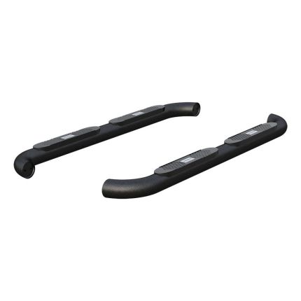 Aries Big Step 232012 4" Round Nerf/Side Bars Black