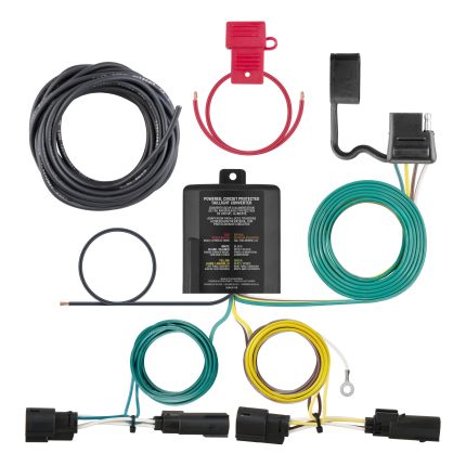 2025 Ford Transit W/Dual Rear Wheels T-One Vehicle Wiring Harness with 4-way Flat/Curt/56327